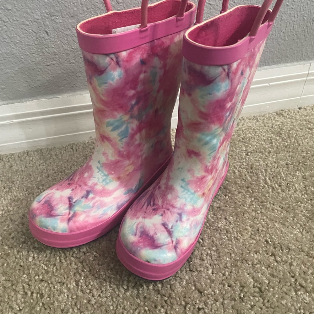 Cat & Jack Pink Rain boots